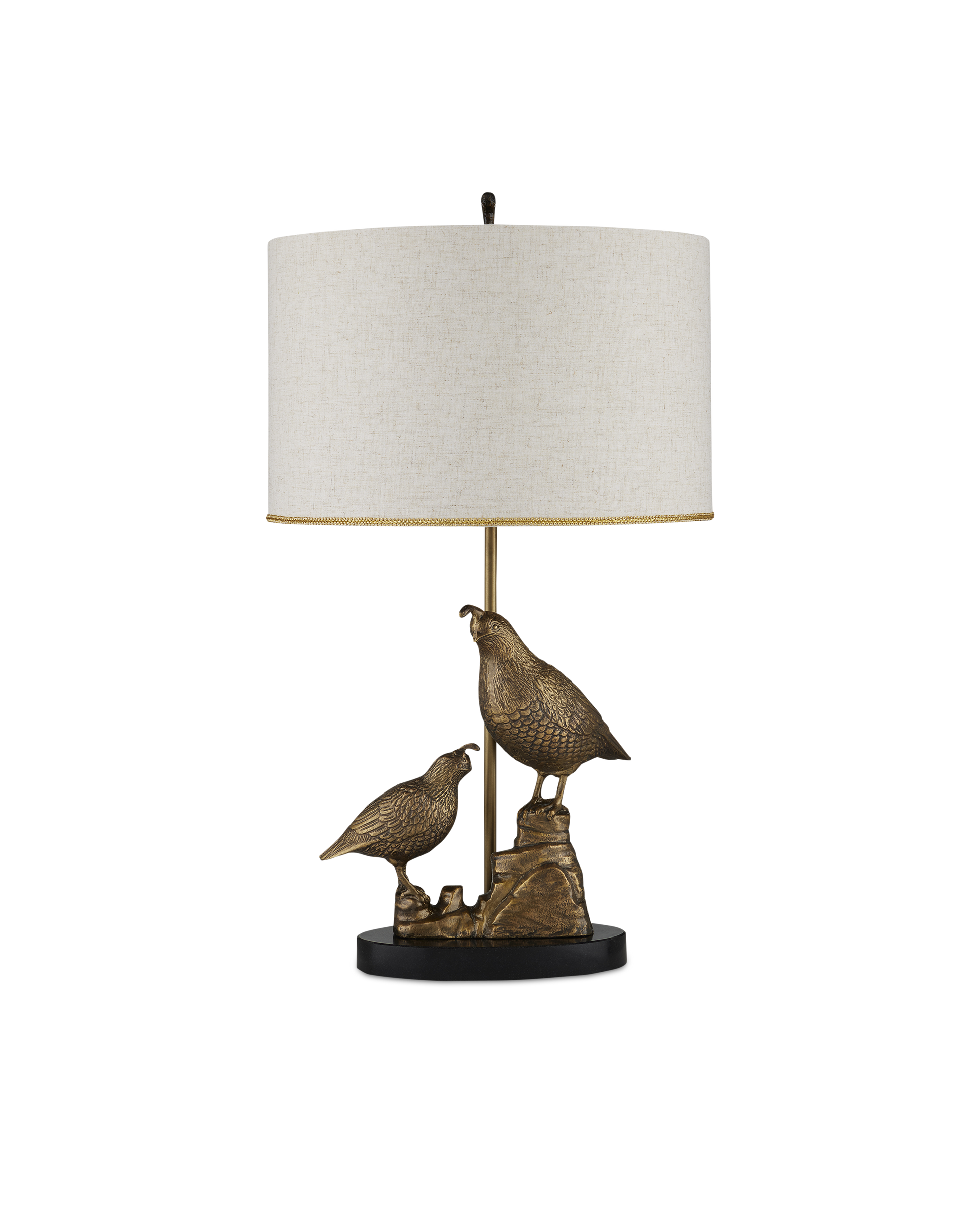 Codorniz Brass Table Lamp