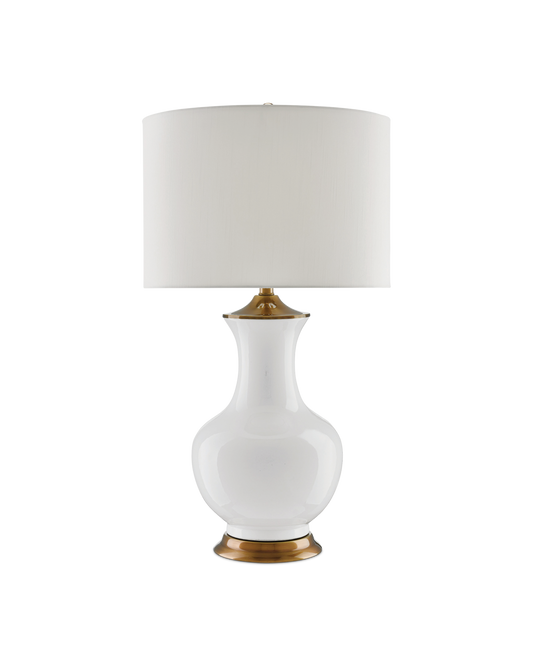 Lilou White Table Lamp