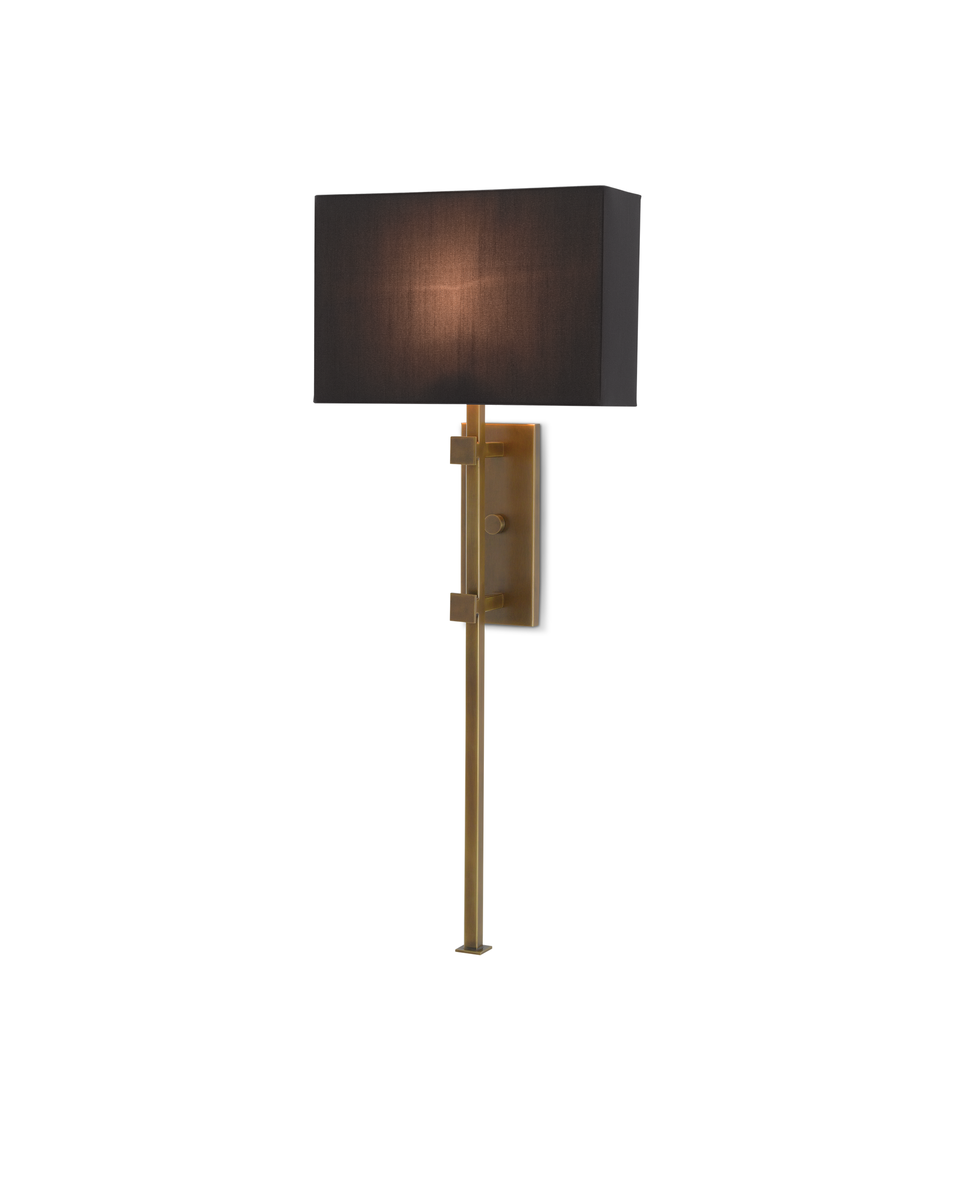 Edmund Brass Wall Sconce