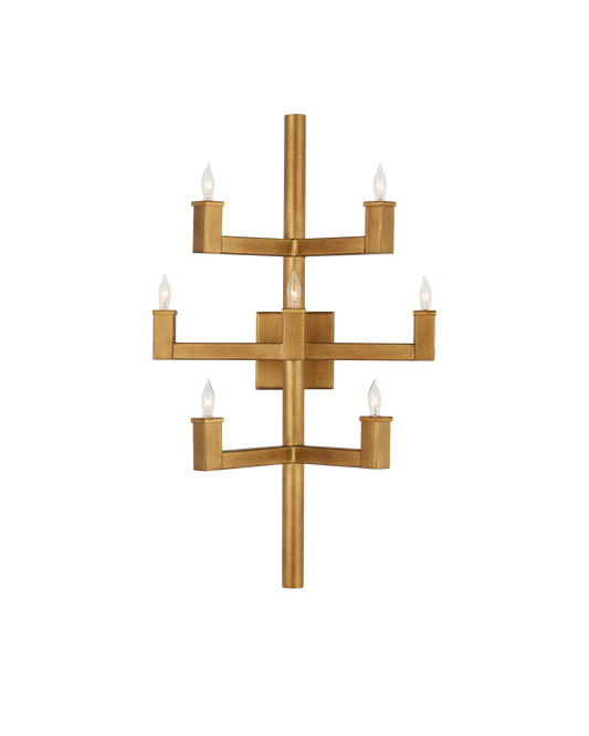 Andre Brass Wall Sconce