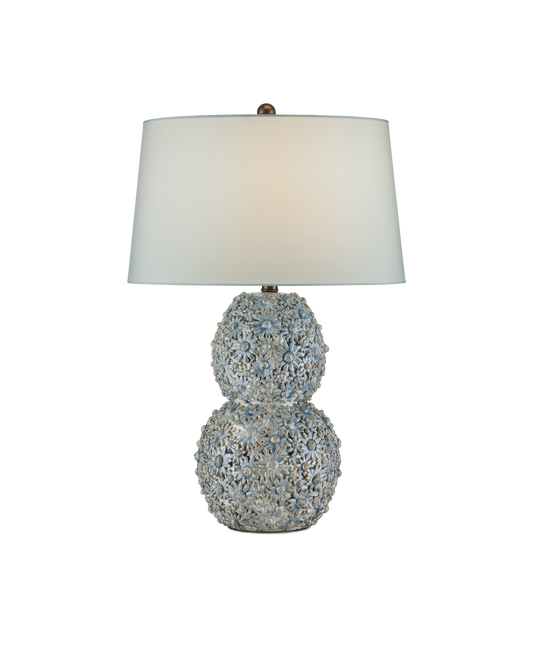 Jessamine Blue Table Lamp