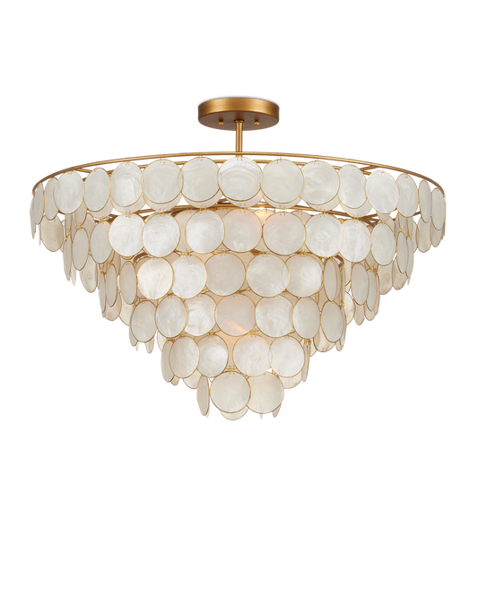 Bon Vivant Large Semi-Flush Mount