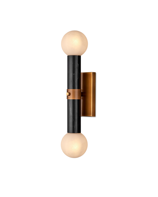 Beatrix Black Bath Wall Sconce