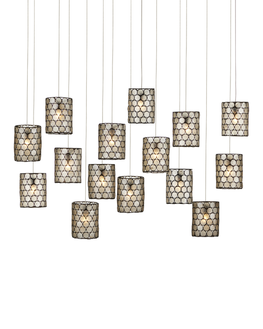 Regatta 15-Light Linear Multi-Drop Pendant