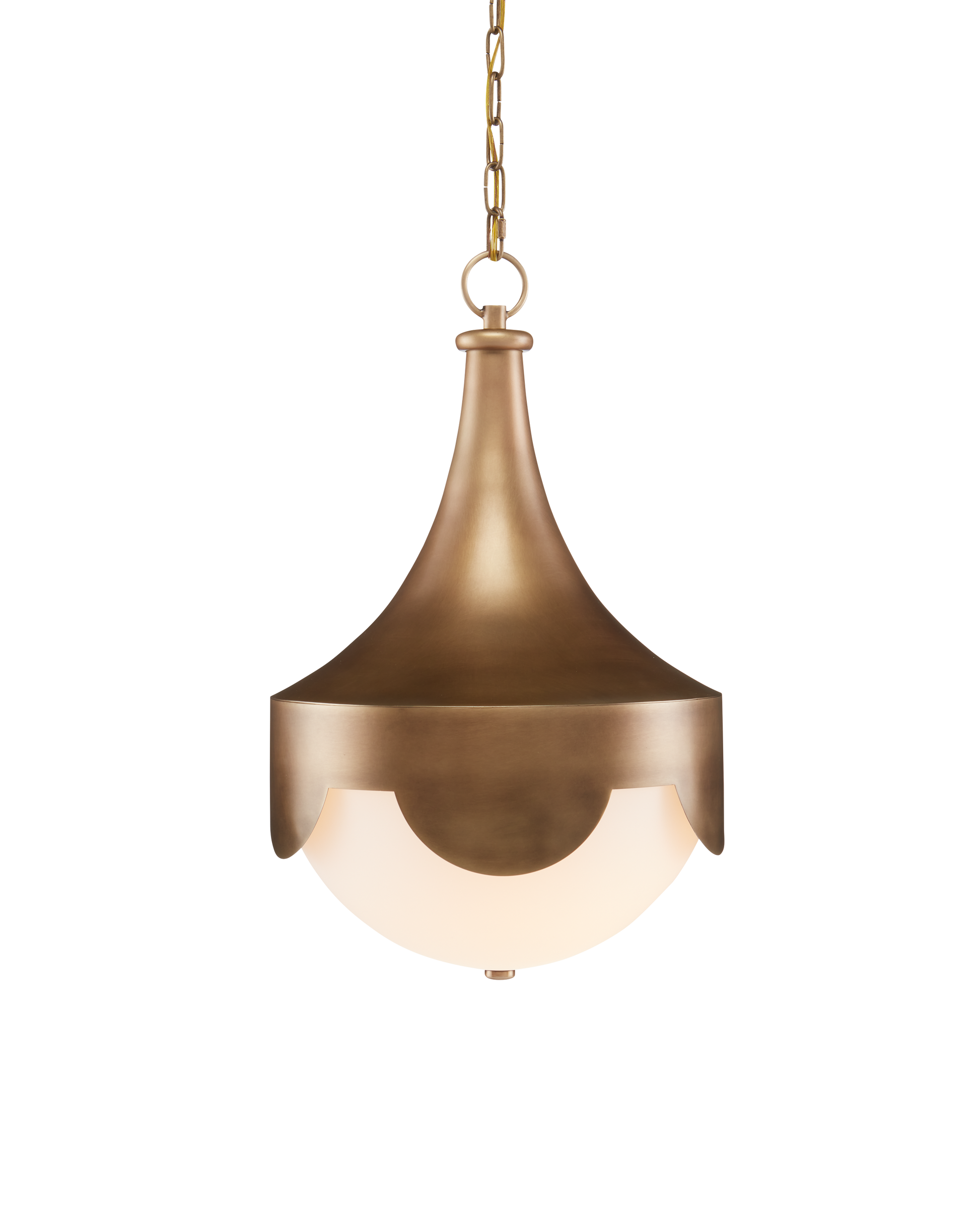 Pasha Brass Pendant