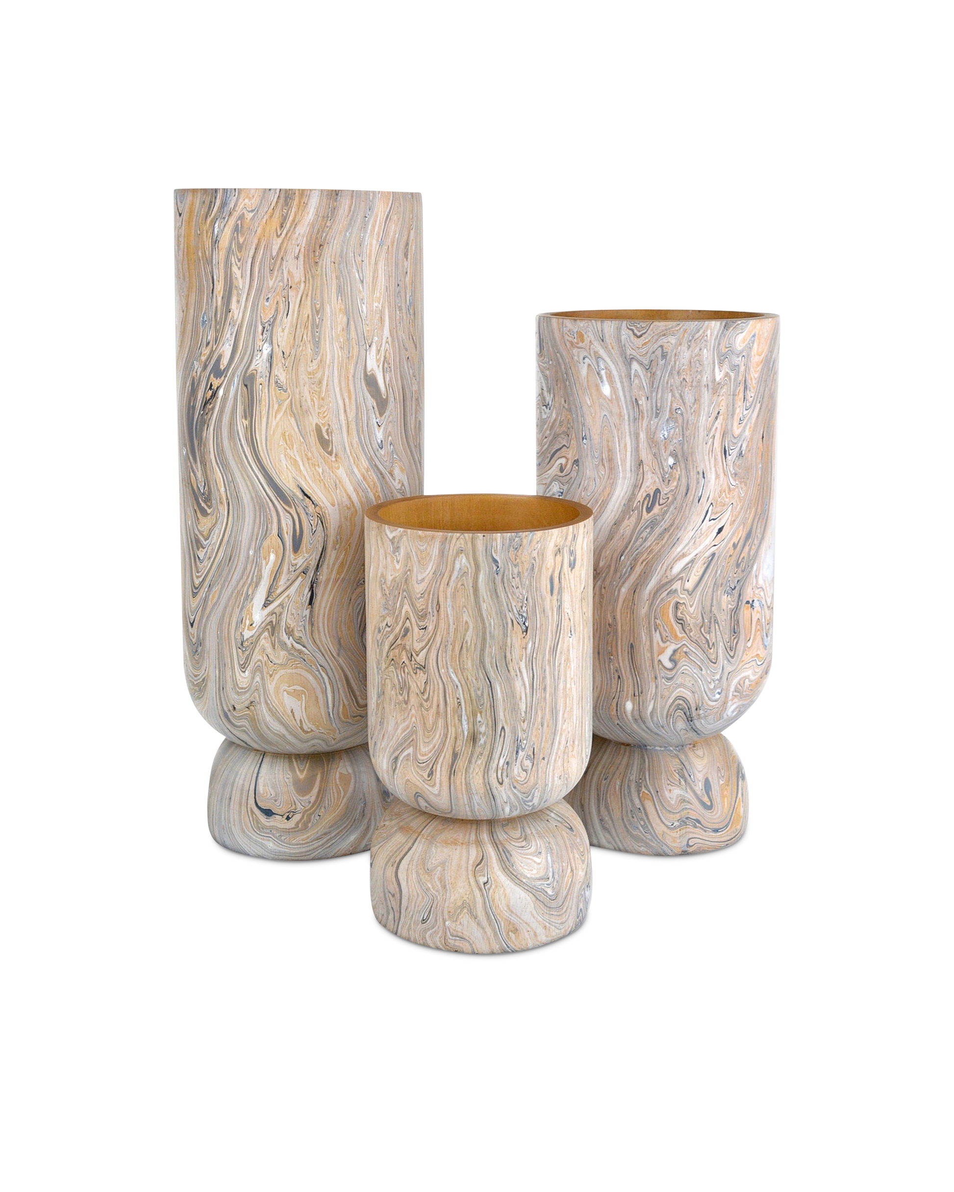 London Sky Vase Set of 3