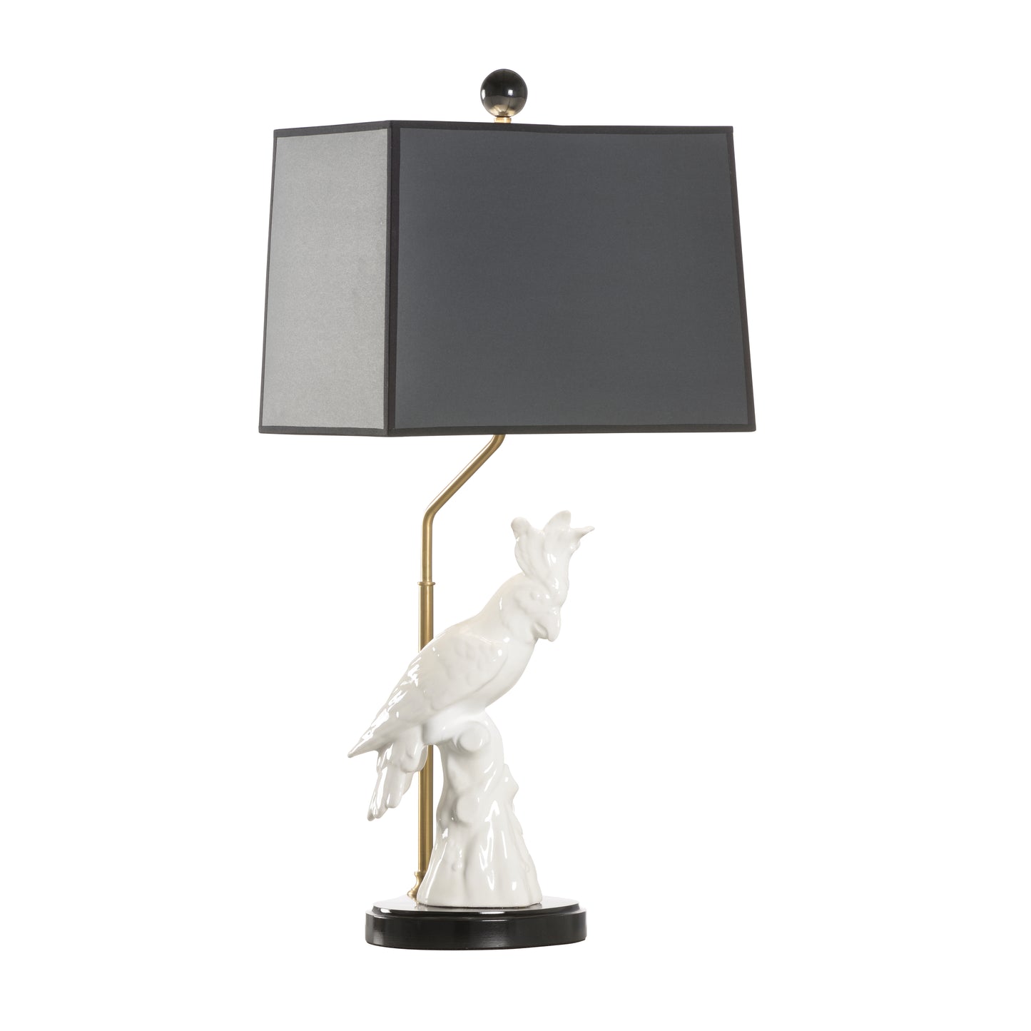Hope Parrot Lamp - White - Right Facing