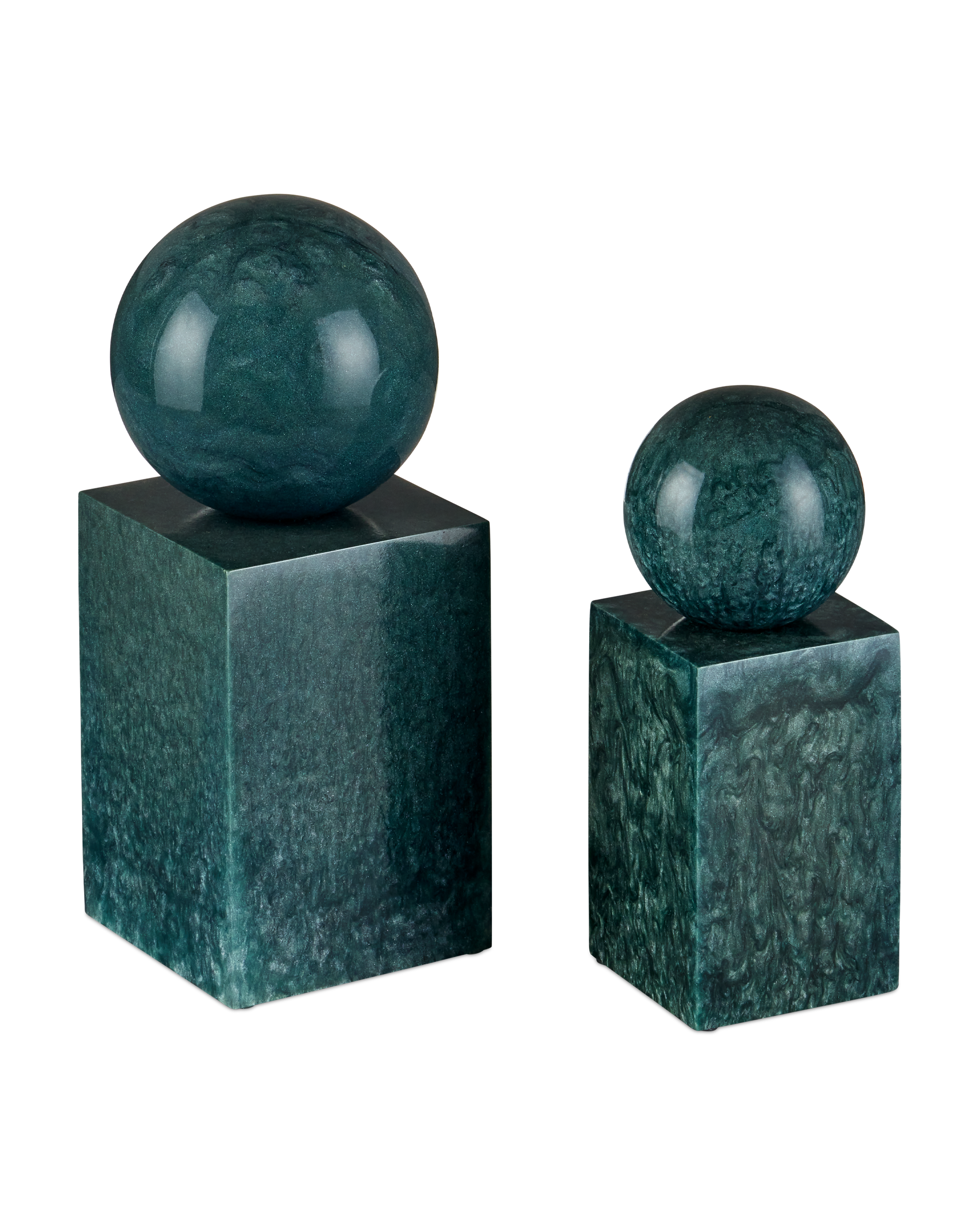 Nova Teal Object Set of 2