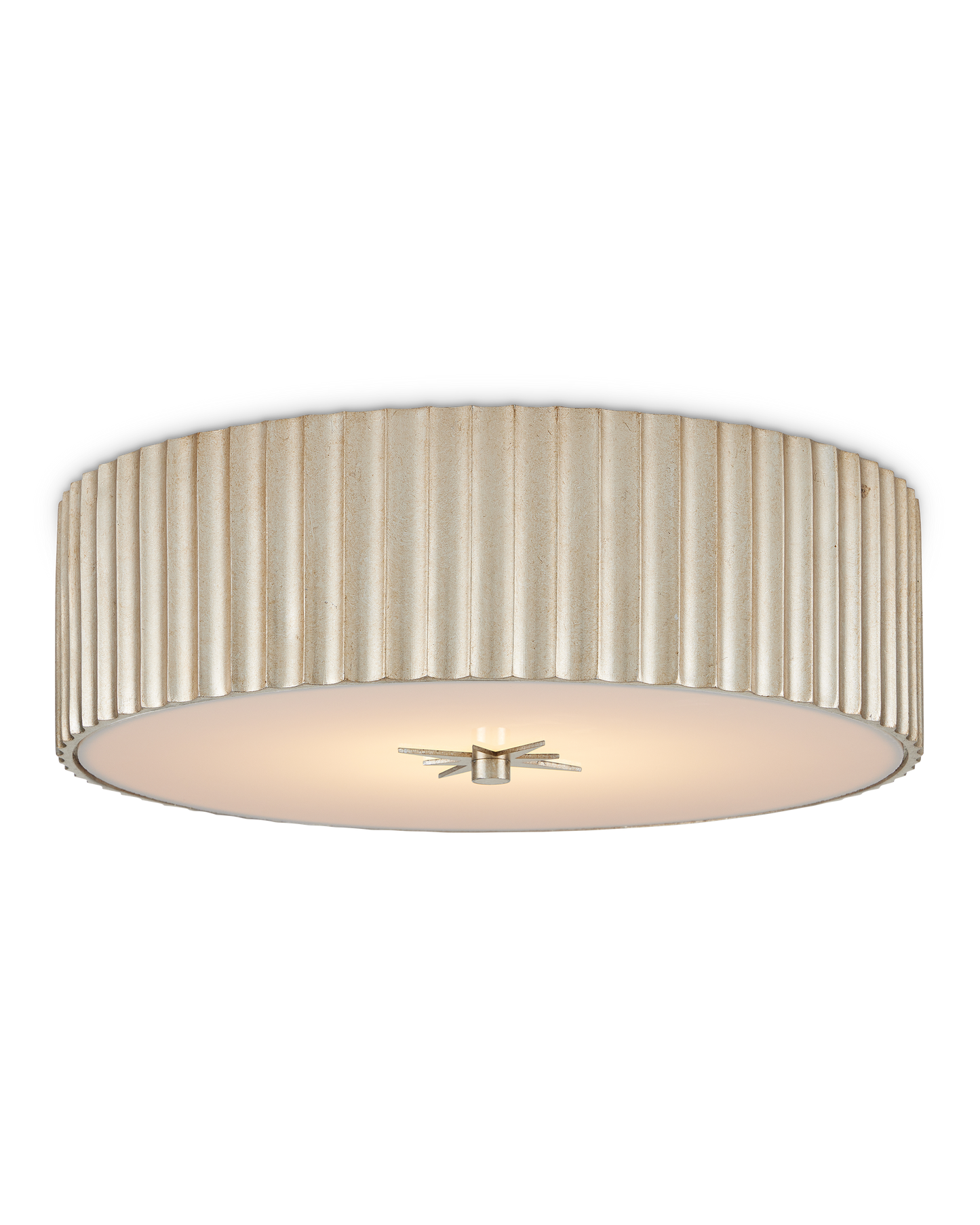 Caravel Silver Flush Mount