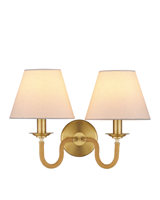 Adala Brass Wall Sconce