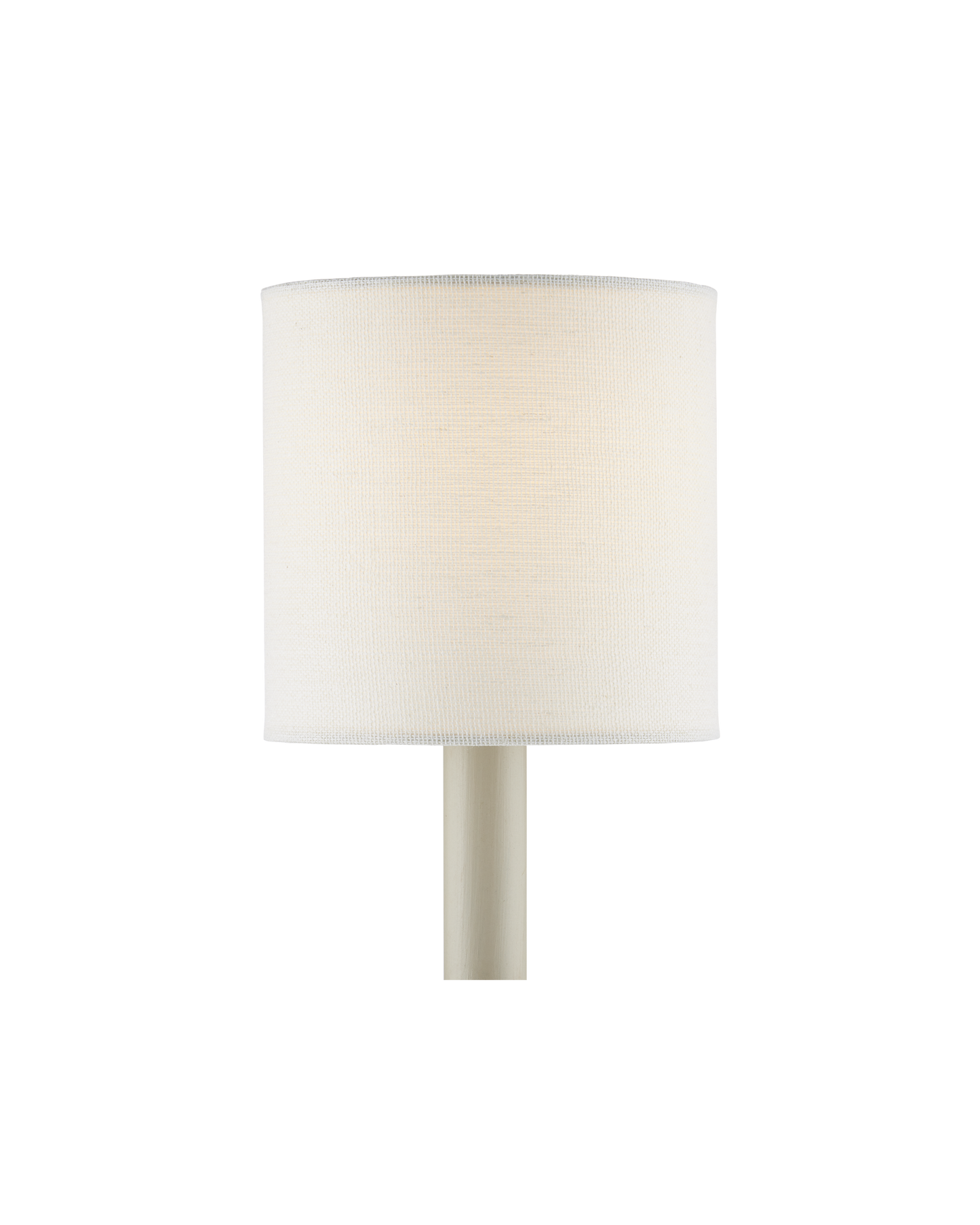Off White Fine Grasscloth Drum Chandelier Shade