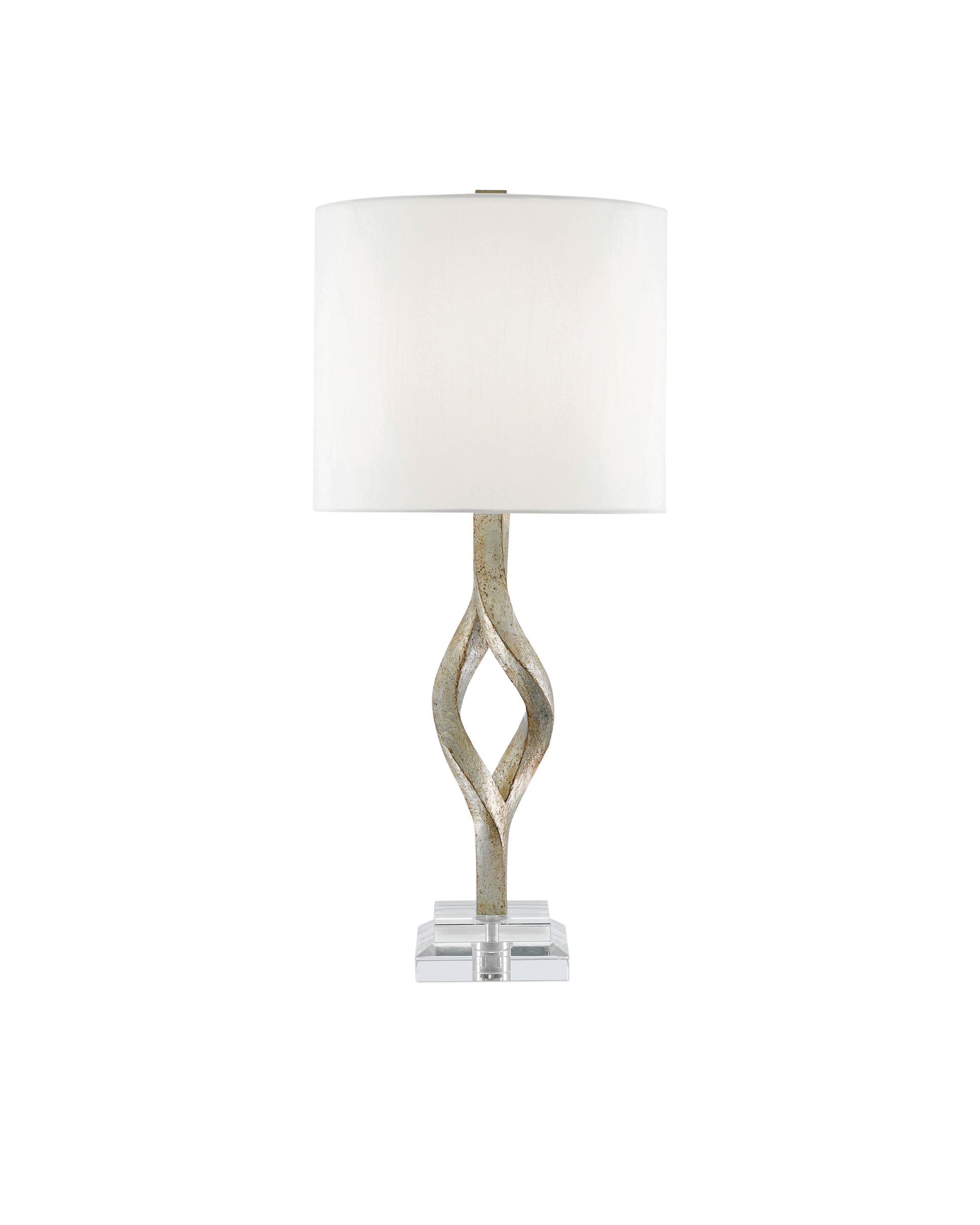 Elyx Silver Table Lamp