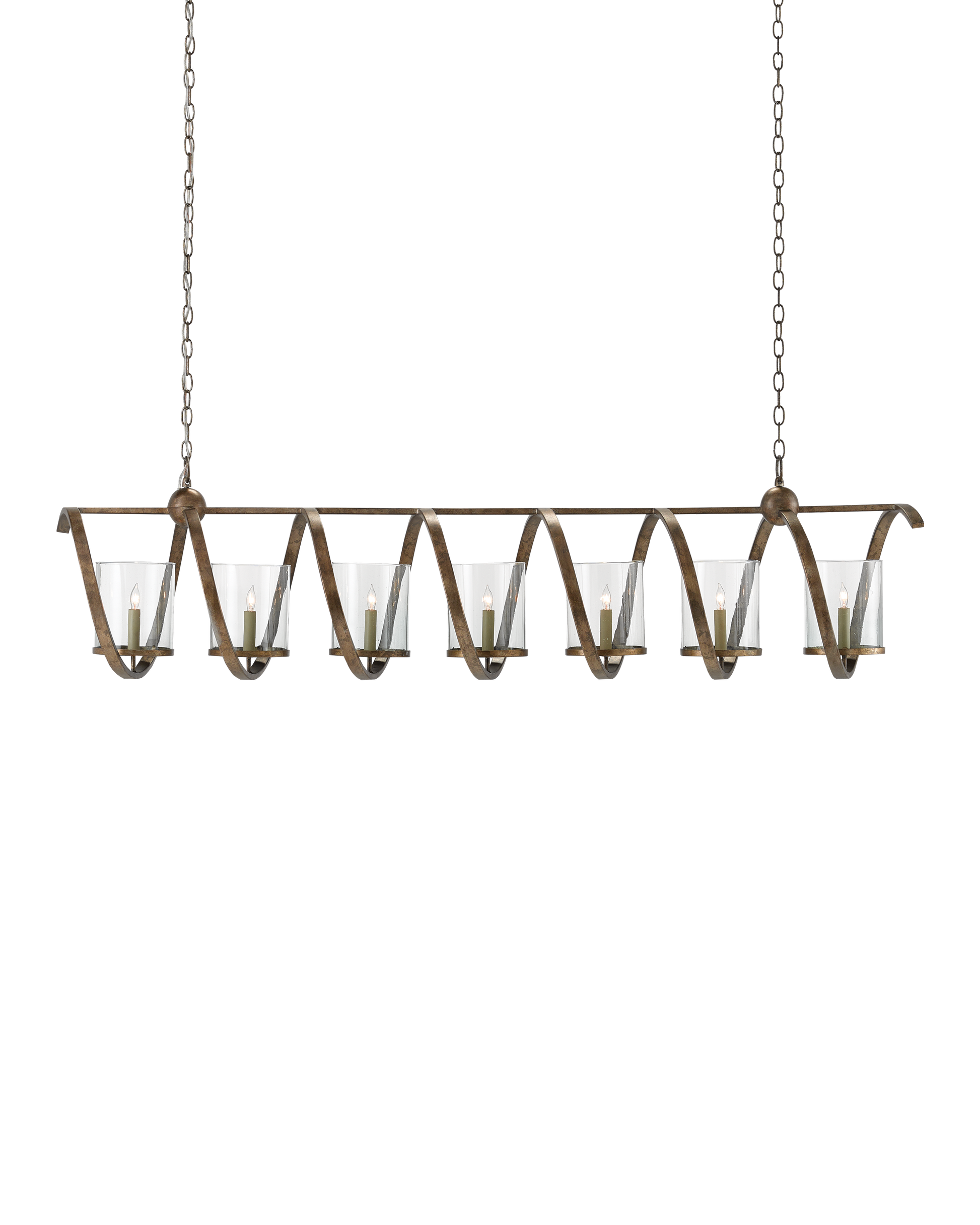 Maximus Grande Bronze Chandelier