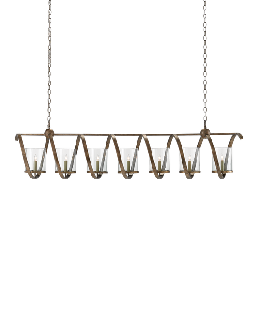 Maximus Grande Bronze Chandelier