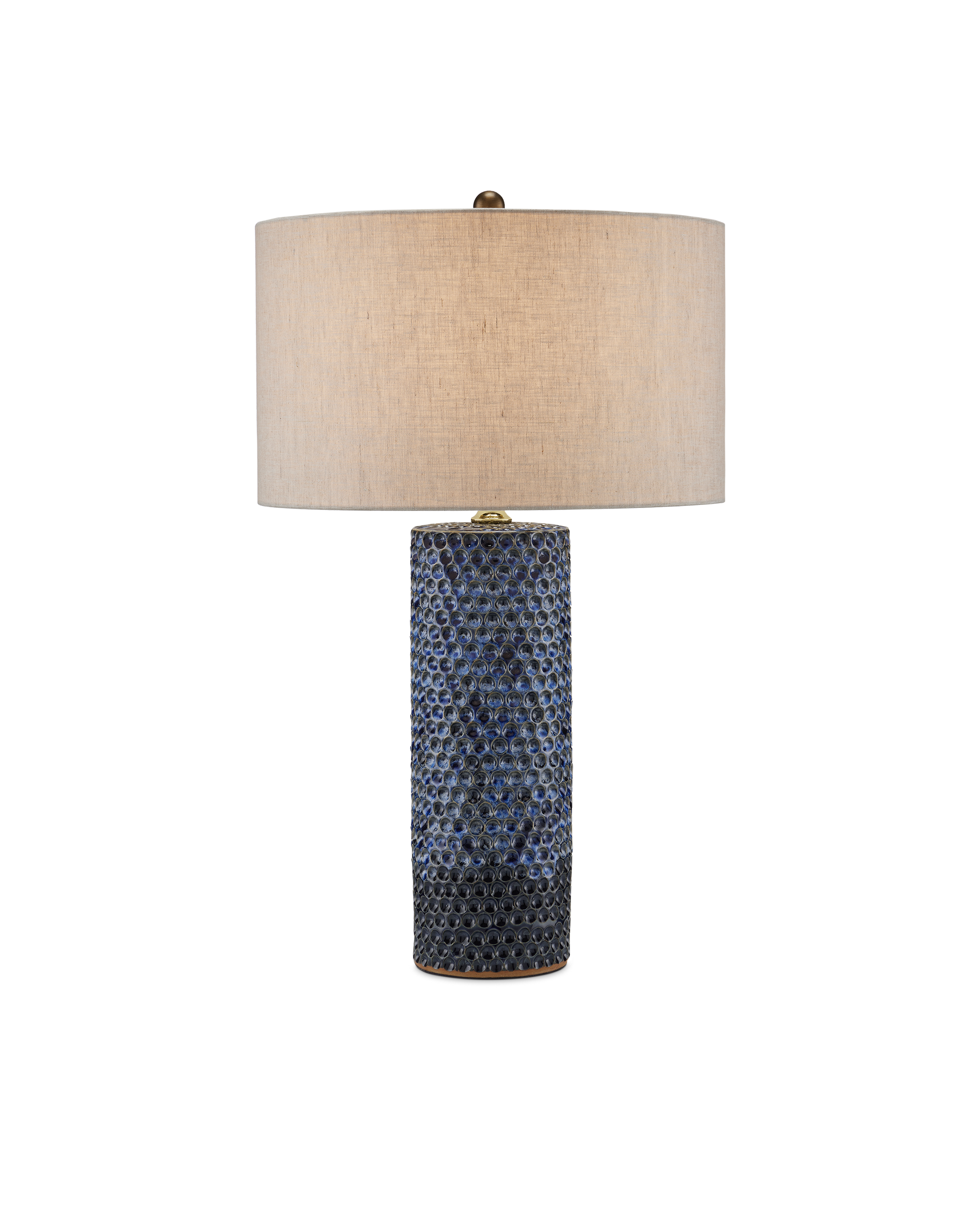 Polka Dot Blue Table Lamp