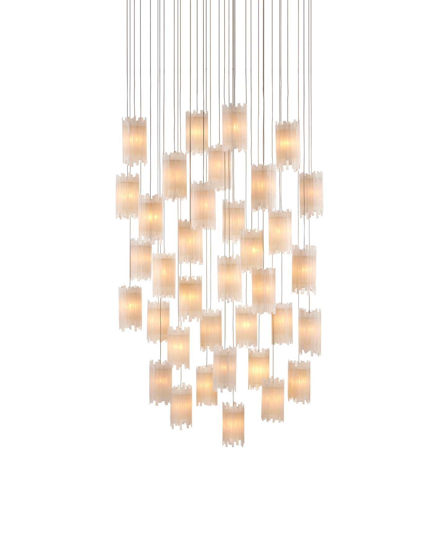 Escenia 36-Light Round Multi-Drop Pendant