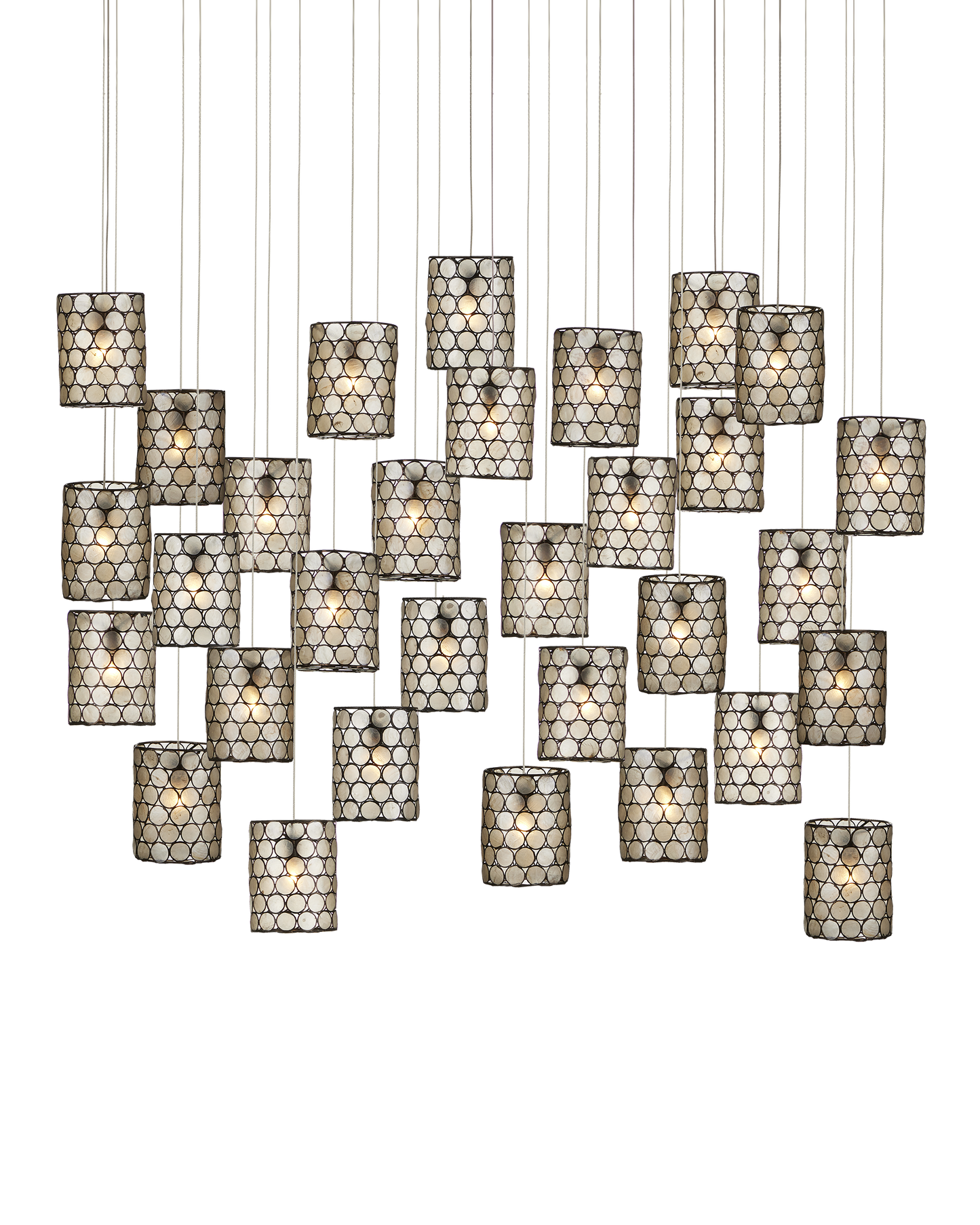 Regatta 30-Light Linear Multi-Drop Pendant