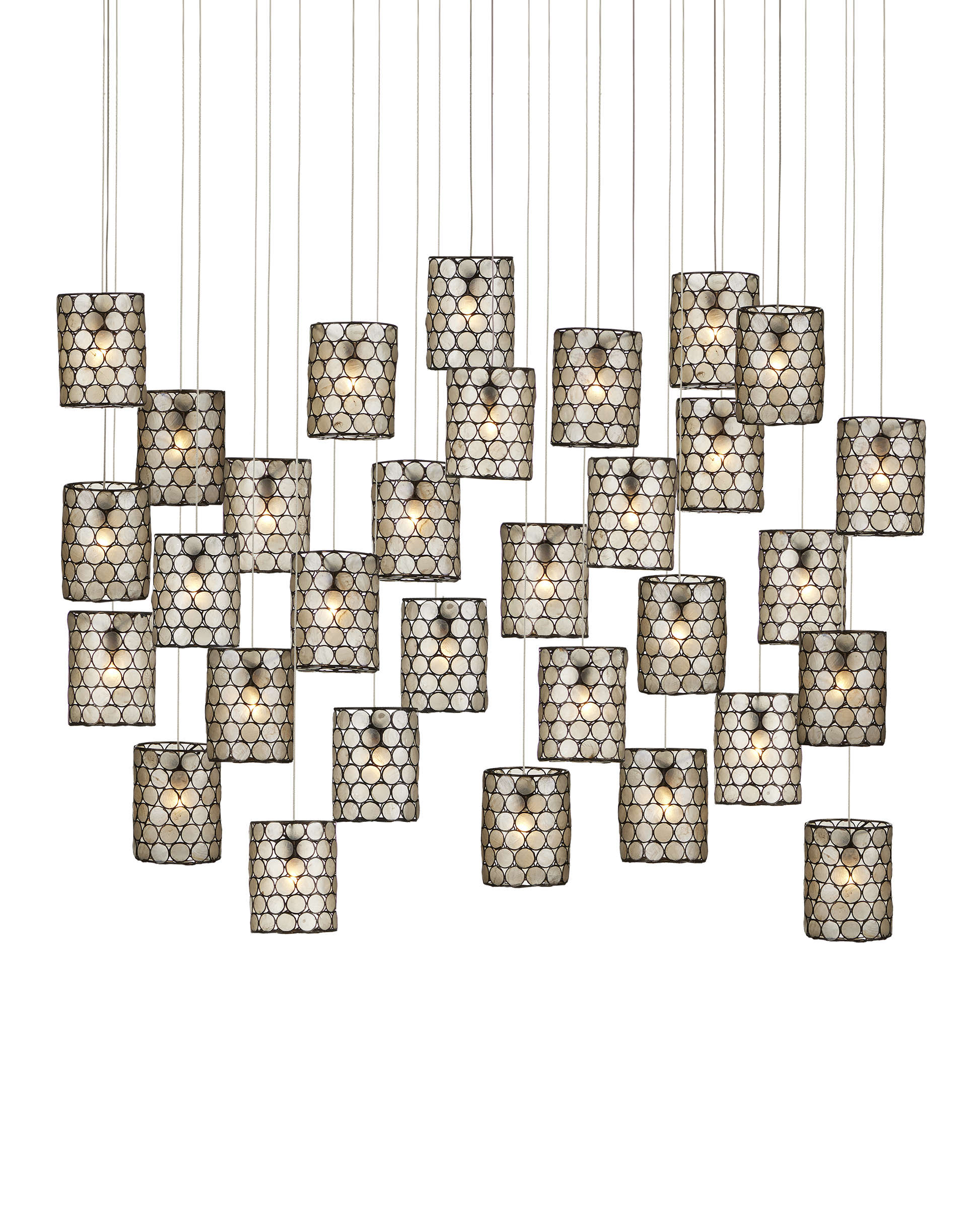 Regatta 30-Light Linear Multi-Drop Pendant