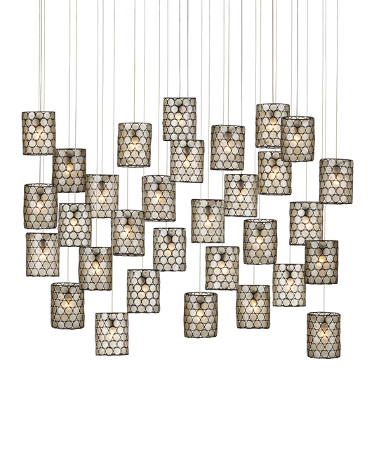 Regatta 30-Light Linear Multi-Drop Pendant