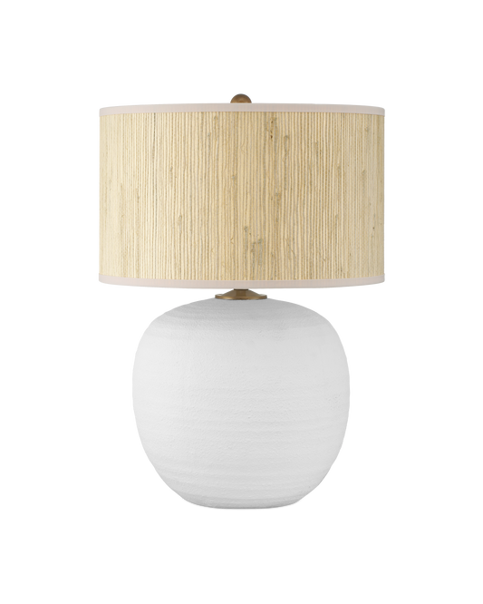 Zena White Table Lamp