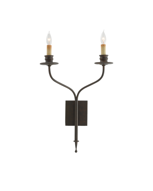 Highlight Bronze Wall Sconce