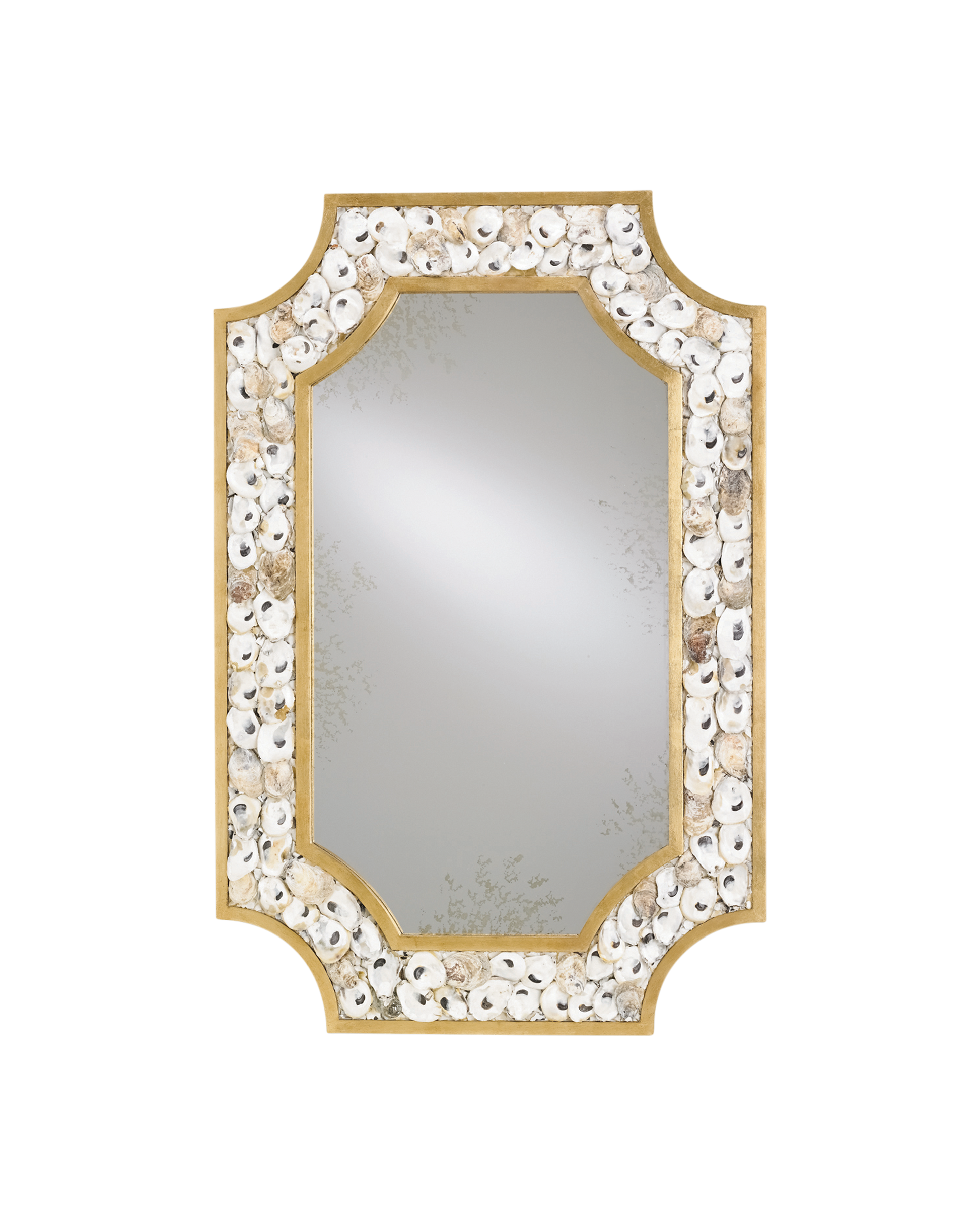 Margate Rectangular Oyster Shell Mirror