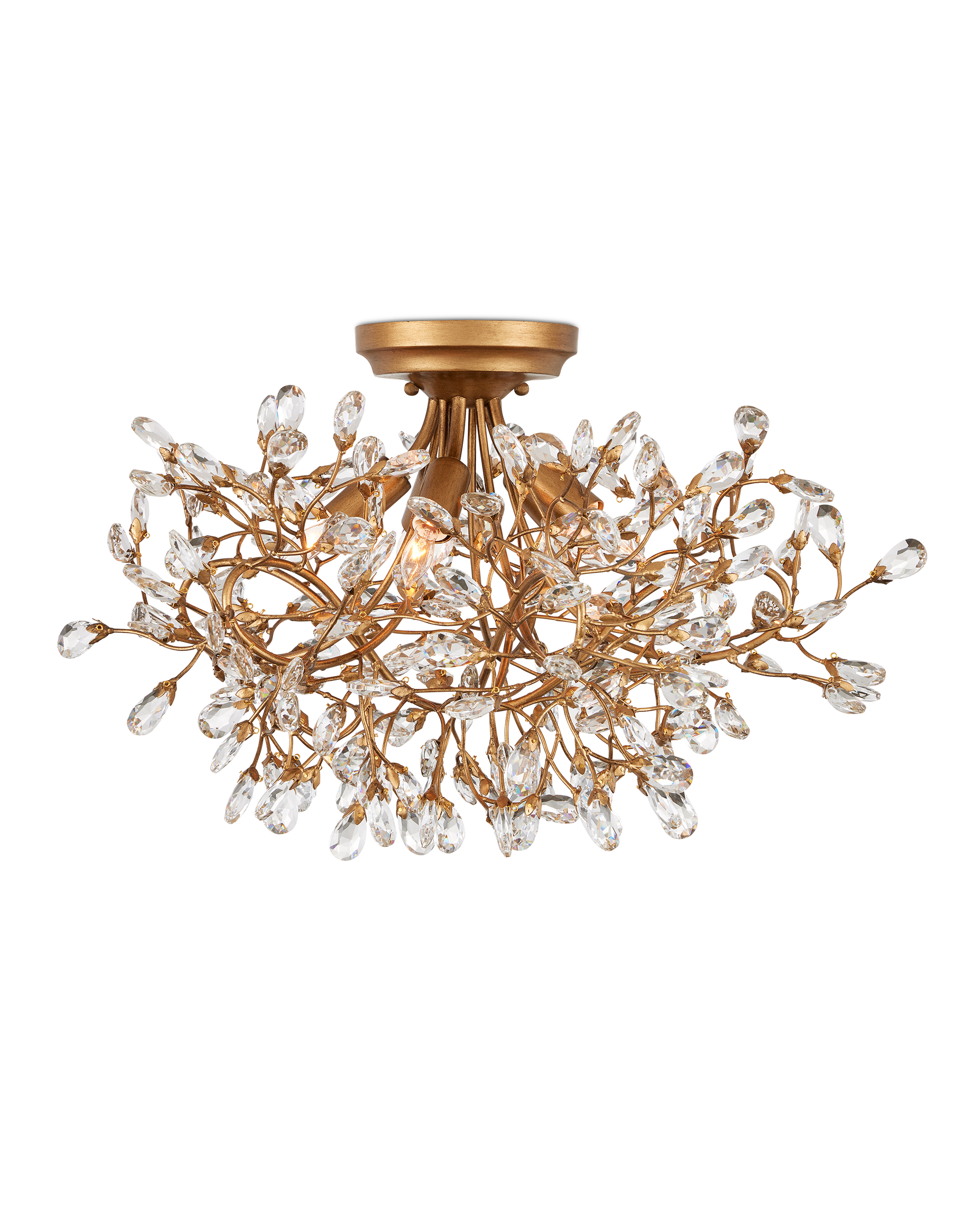 Crystal Bud Semi-Flush Mount