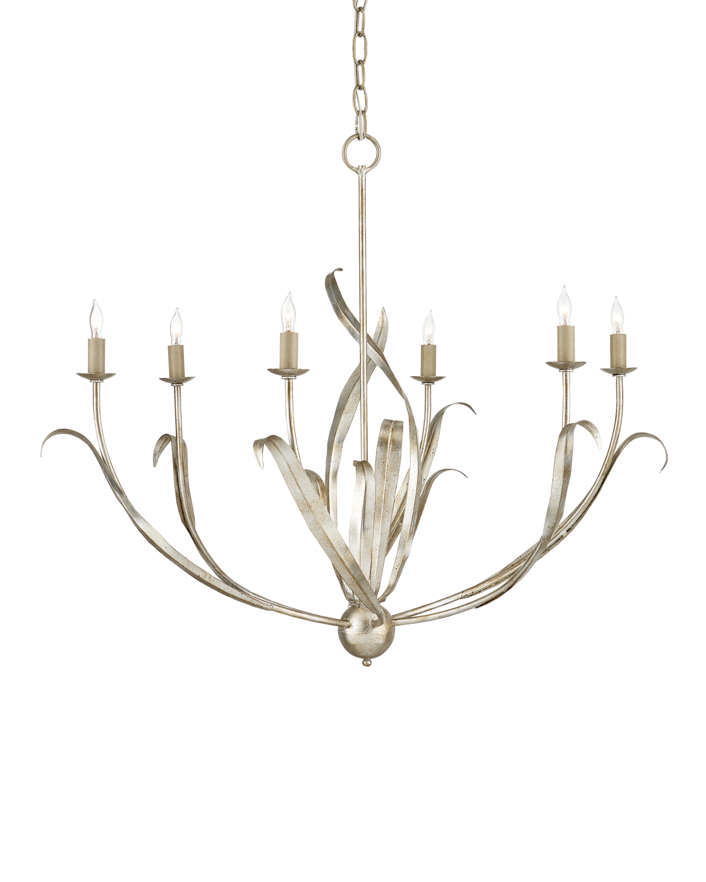Menefee Silver Chandelier