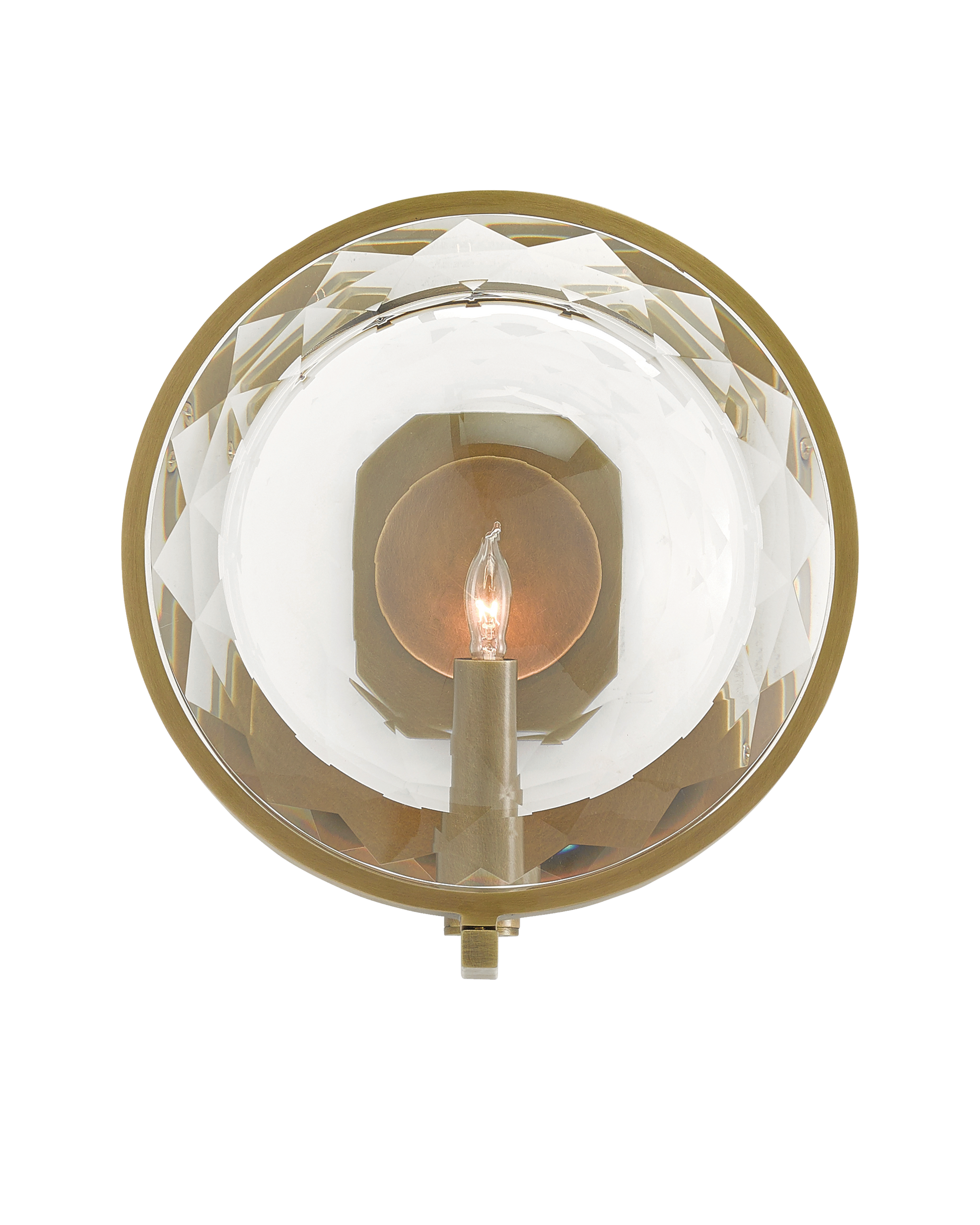 MarjieScope Brass Wall Sconce