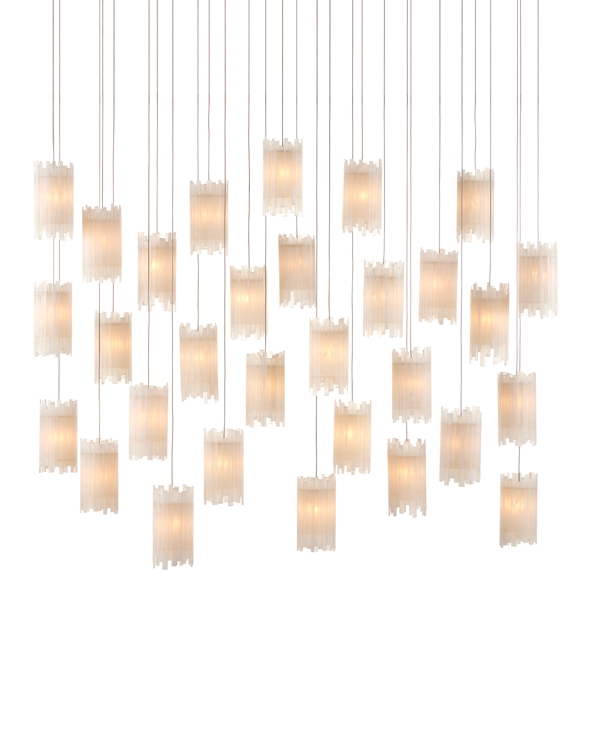 Escenia 30-Light Linear Multi-Drop Pendant