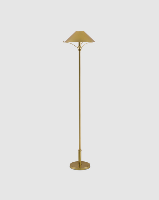 Maarla Brass Floor Lamp
