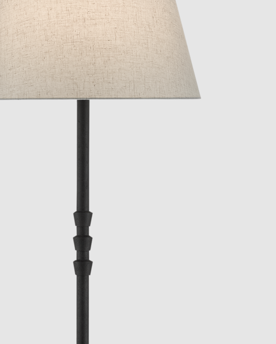Lohn Black Floor Lamp