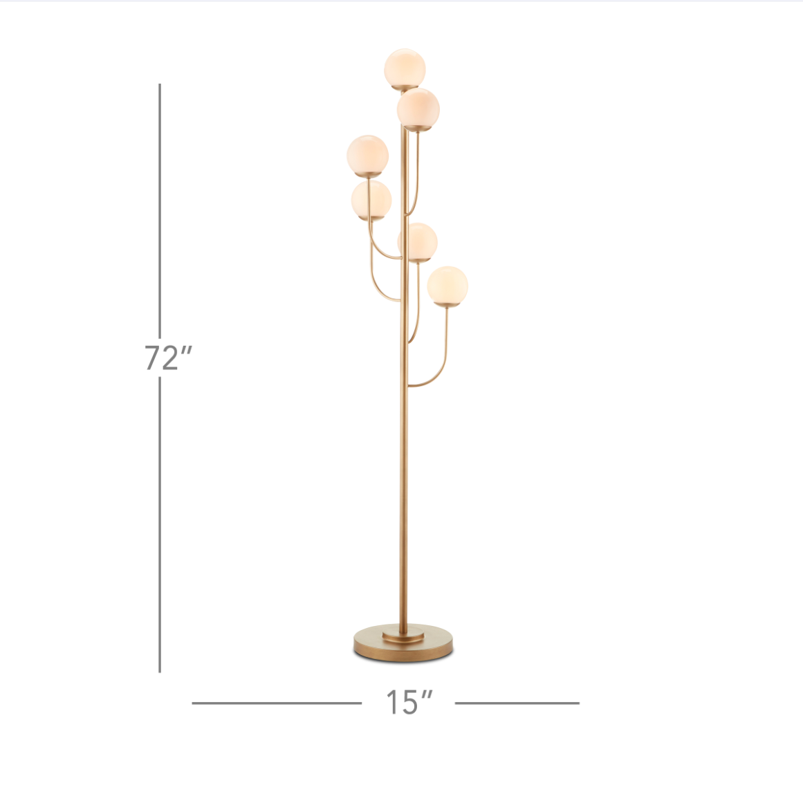 Farnsworth Brass Floor Lamp