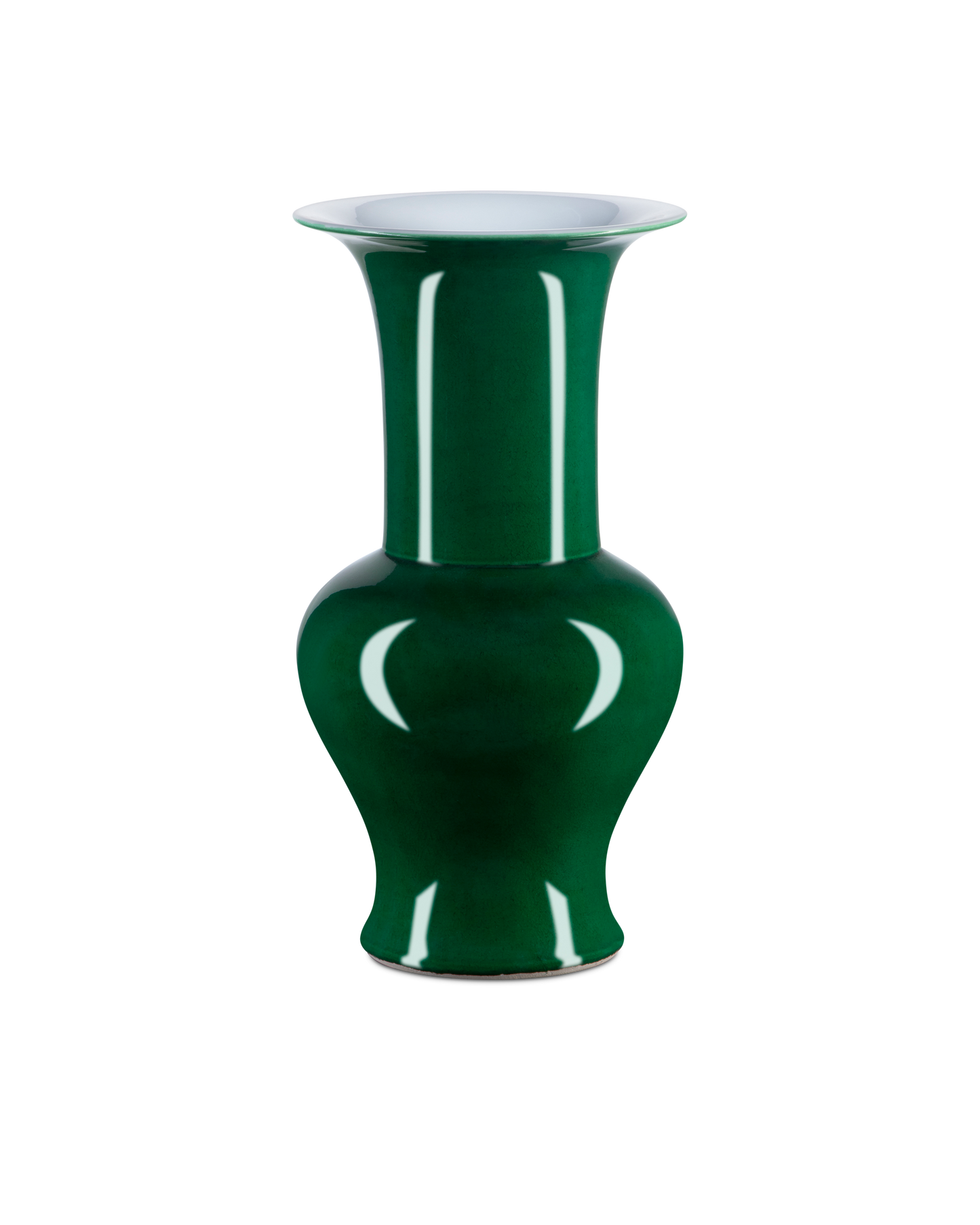 Imperial Green Corolla Vase