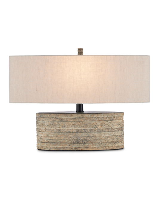 Innkeeper Rustic Oval Table Lamp