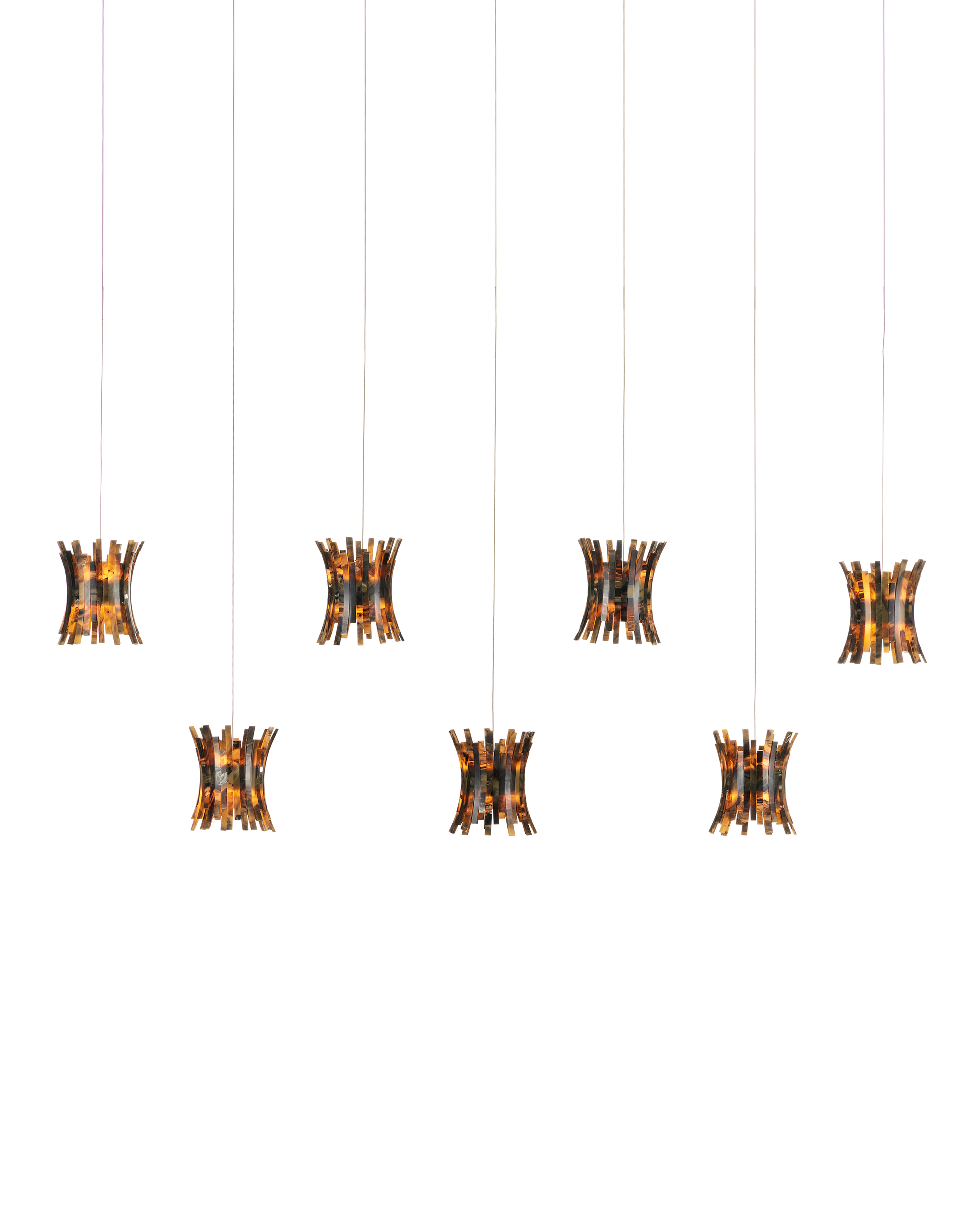 Alsop 7-Light Linear Multi-Drop Pendant