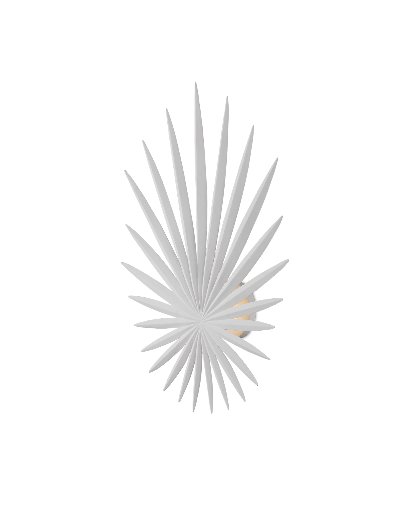 Bismarkia White Wall Sconce