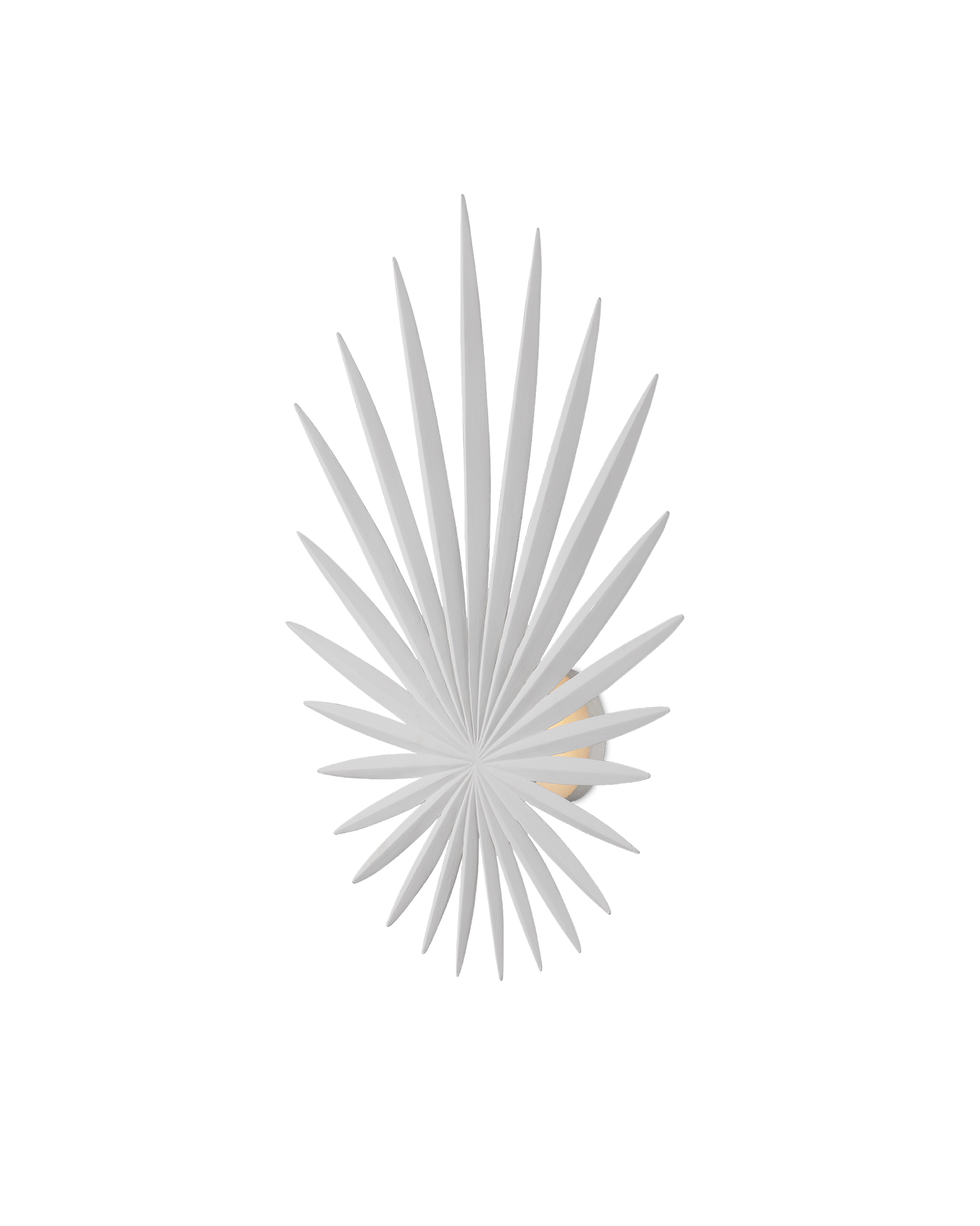 Bismarkia White Wall Sconce