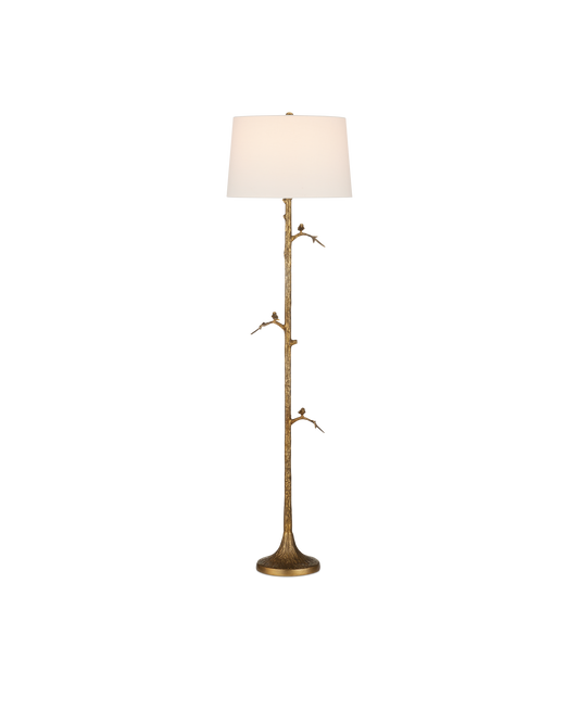 Piaf Brass Floor Lamp