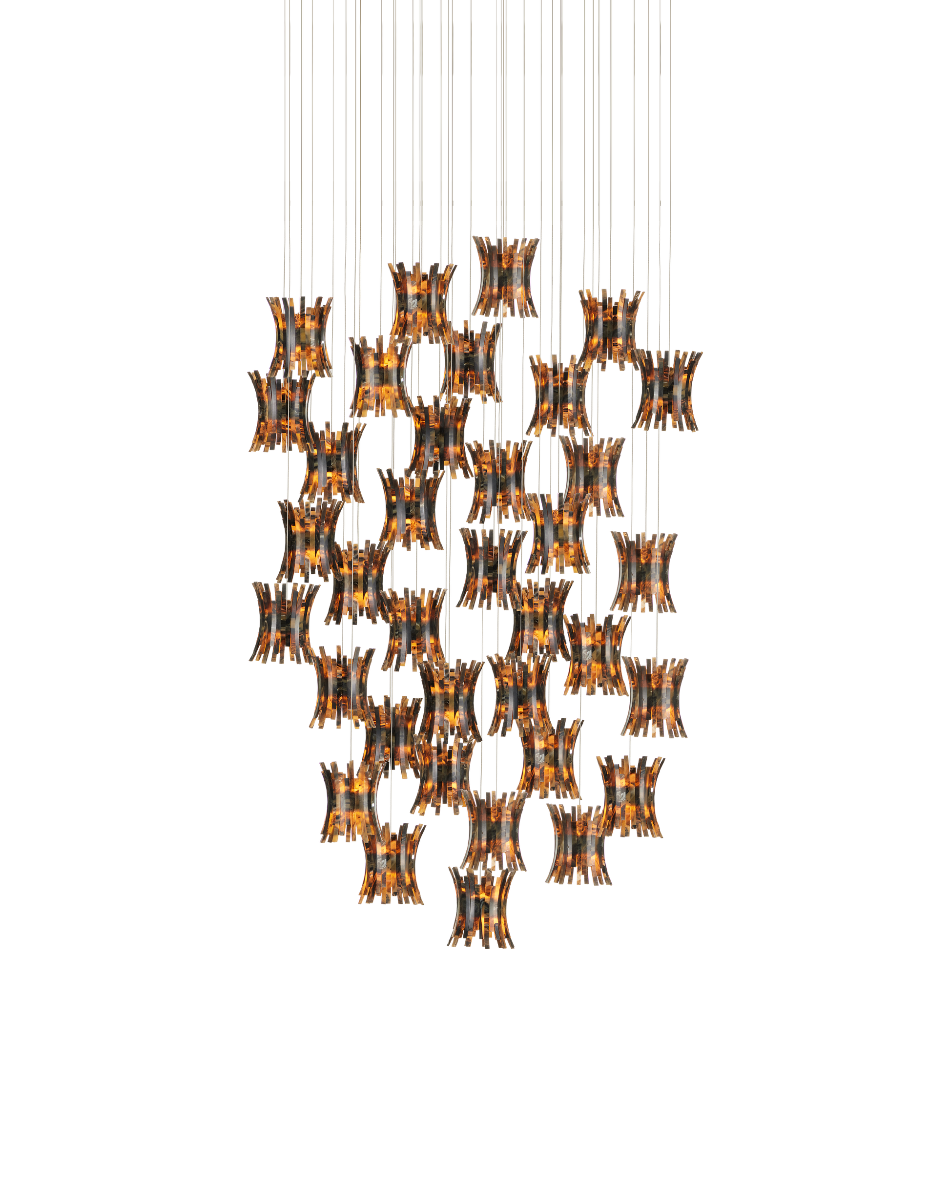 Alsop 36-Light Round Multi-Drop Pendant