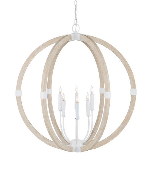 Bastian Sandstone Orb Chandelier