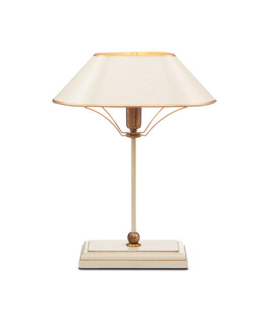 Daphne White Table Lamp
