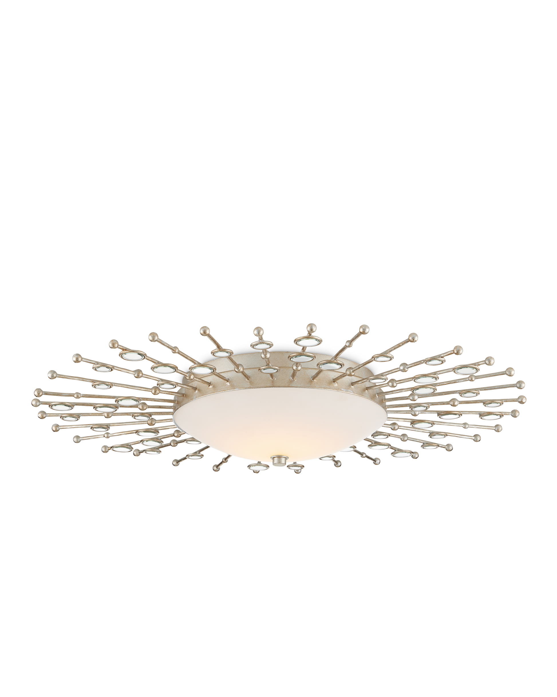 Planisphere Silver Flush Mount