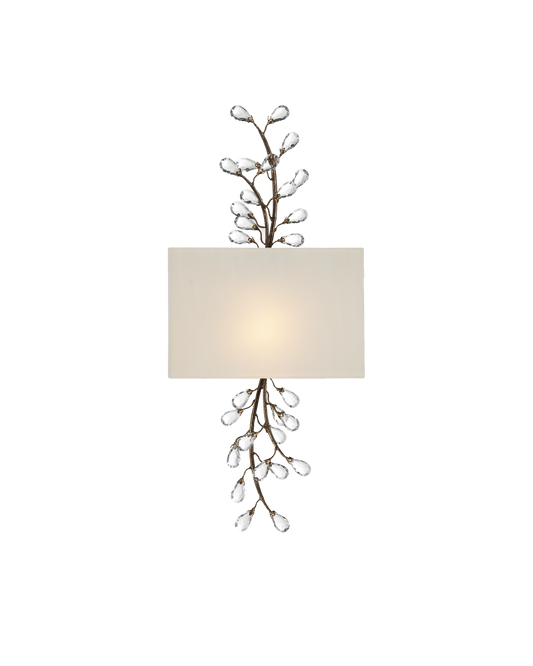 Crystal Bud Tall Wall Sconce