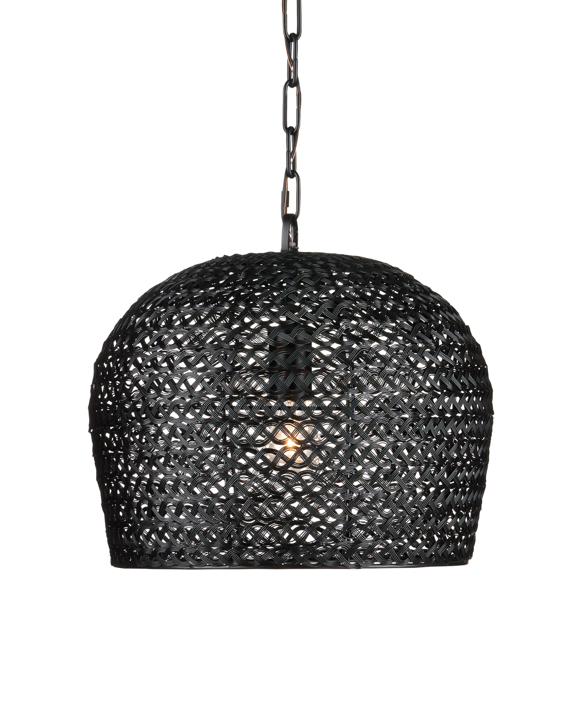 Piero Small Black Pendant