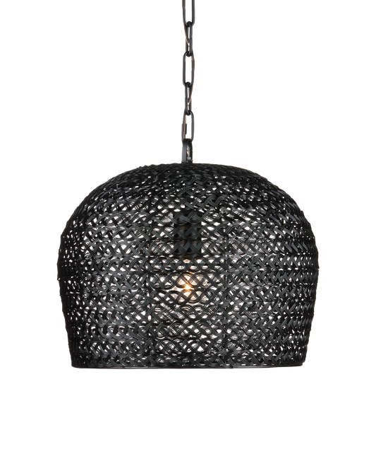 Piero Small Black Pendant