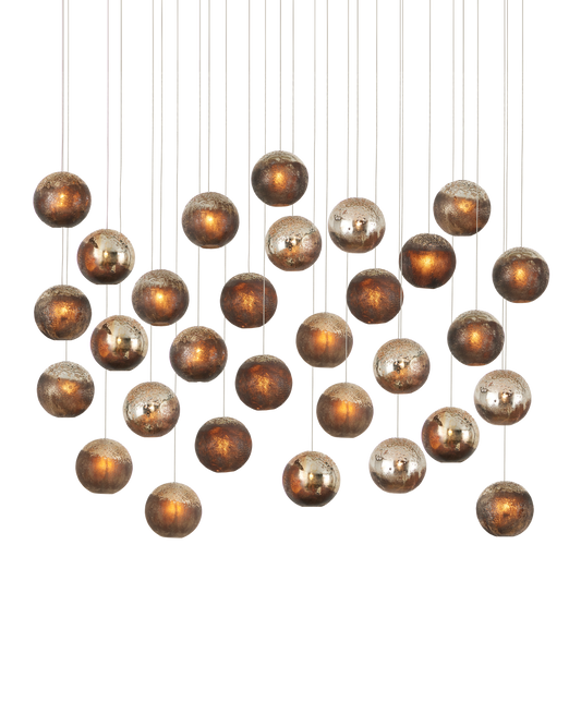 Pathos 30-Light Linear Multi-Drop Pendant
