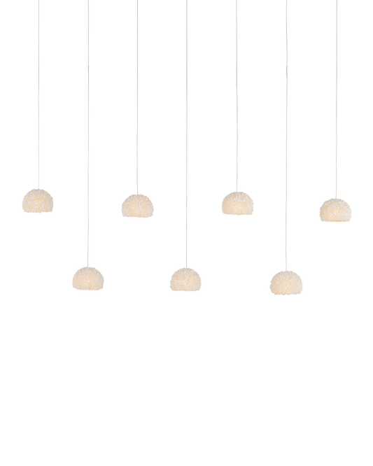 Virtu 7-Light Linear Multi-Drop Pendant
