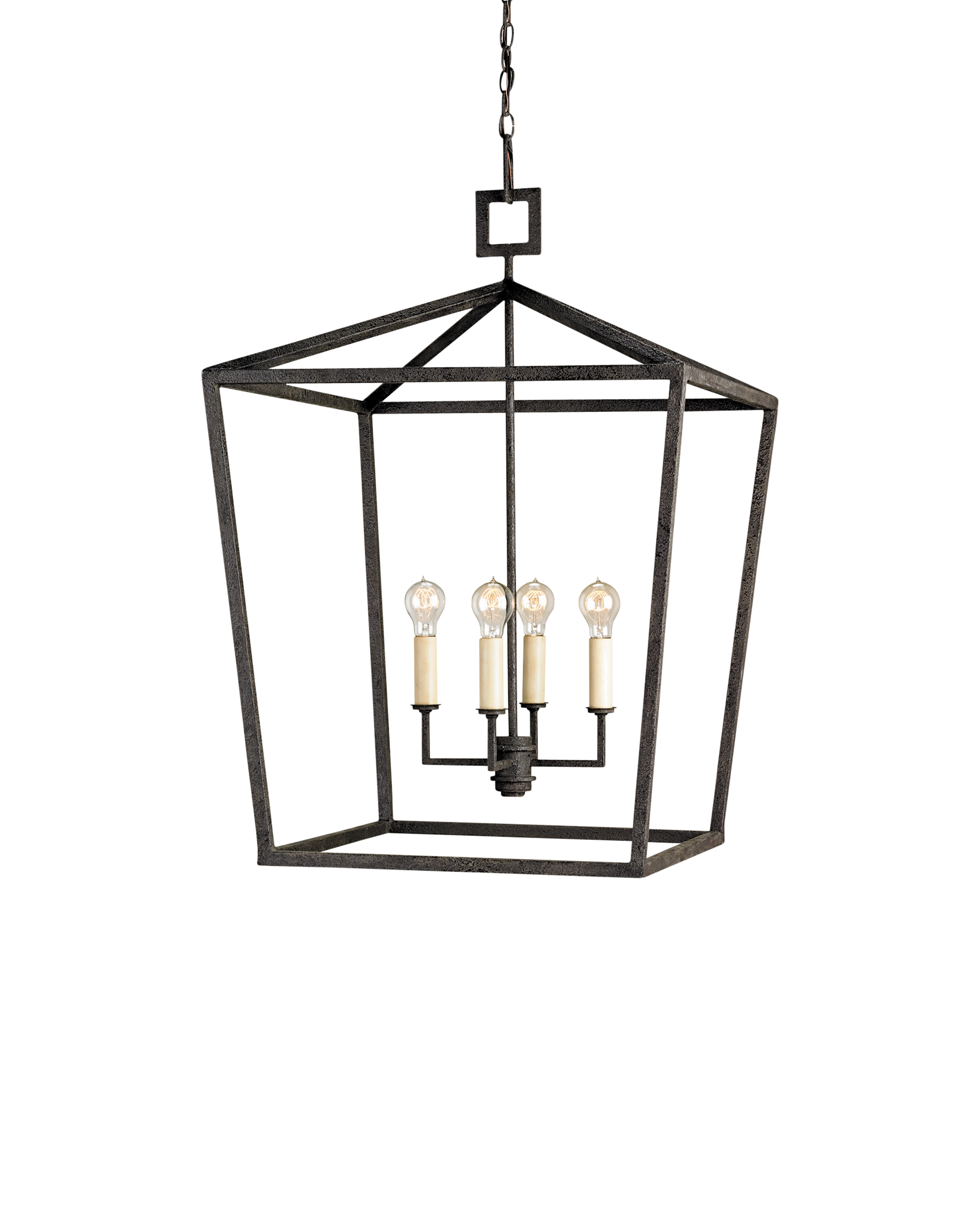 Denison Large Black Lantern