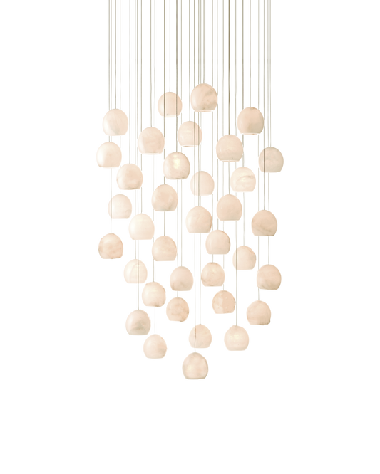 Lazio 36-Light Round Multi-Drop Pendant